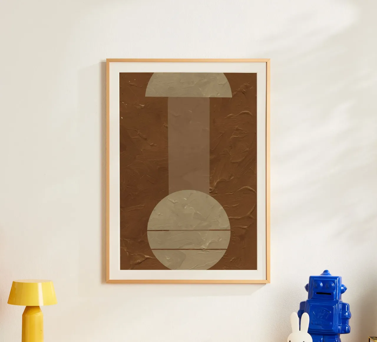 Terracotta Line No 03 poster da treechild