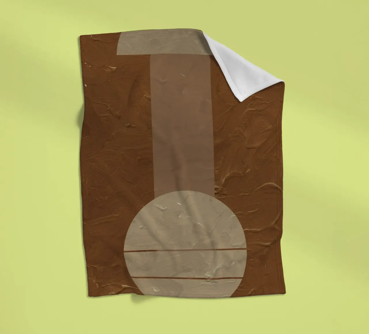 Terracotta Line No 03 coperta in pile da treechild