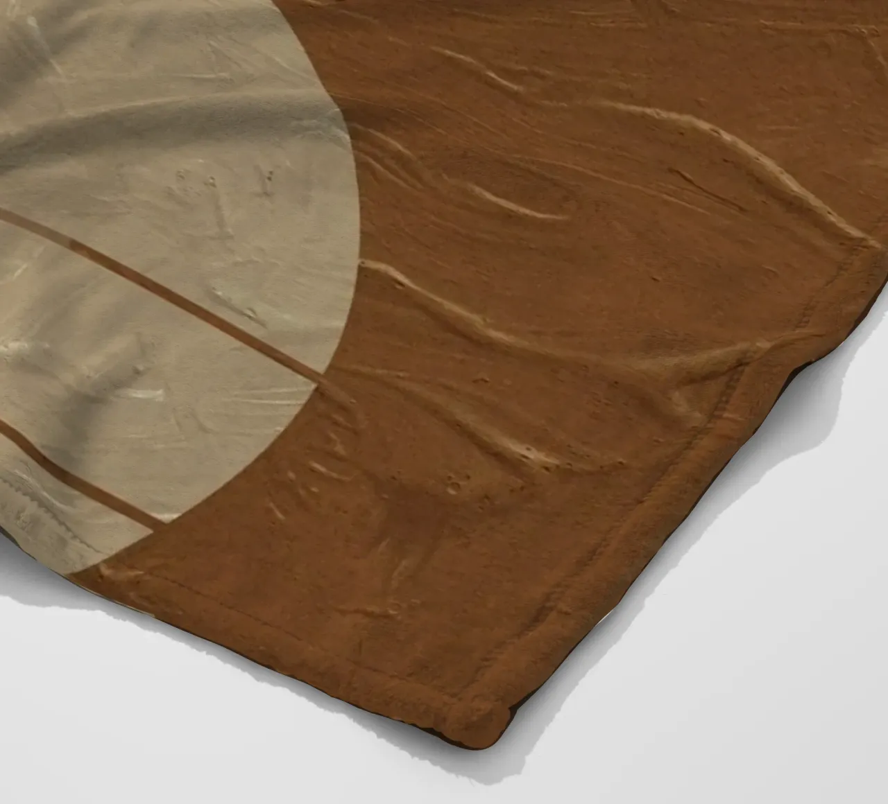 Terracotta Line No 03 coperta in pile da treechild