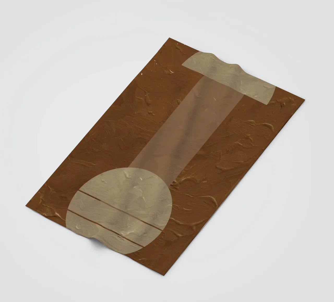 Terracotta Line No 03 coperta in pile da treechild