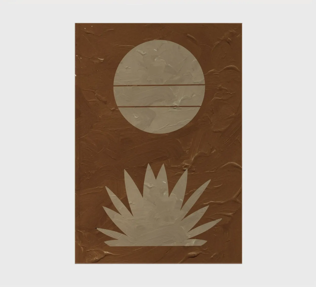 Terracotta Line No 06 notebook by treechild