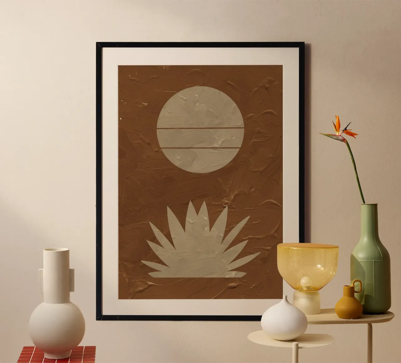Terracotta Line No 06 poster da treechild