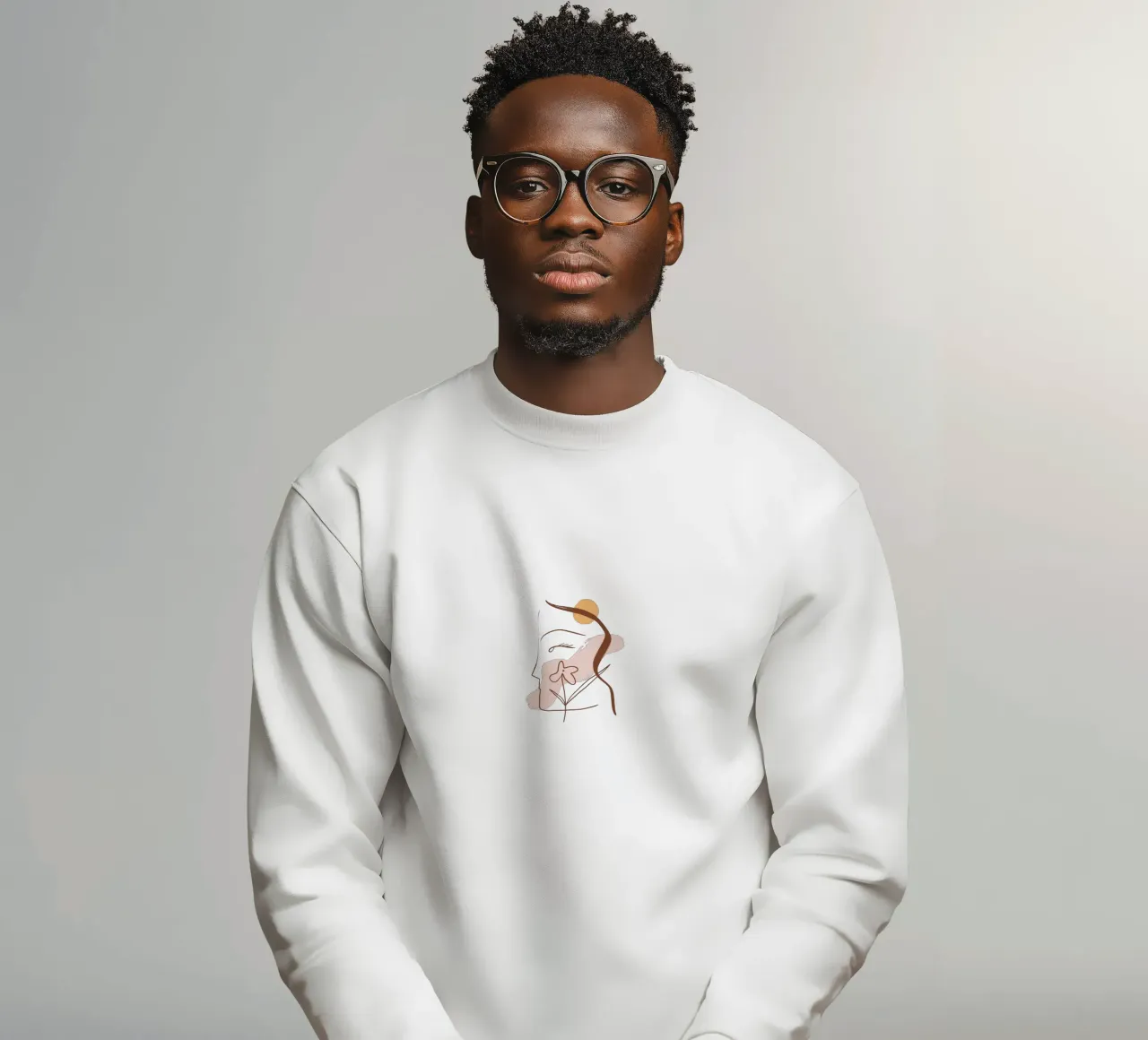 Summer Line No 01 (Without Background) felpa da treechild