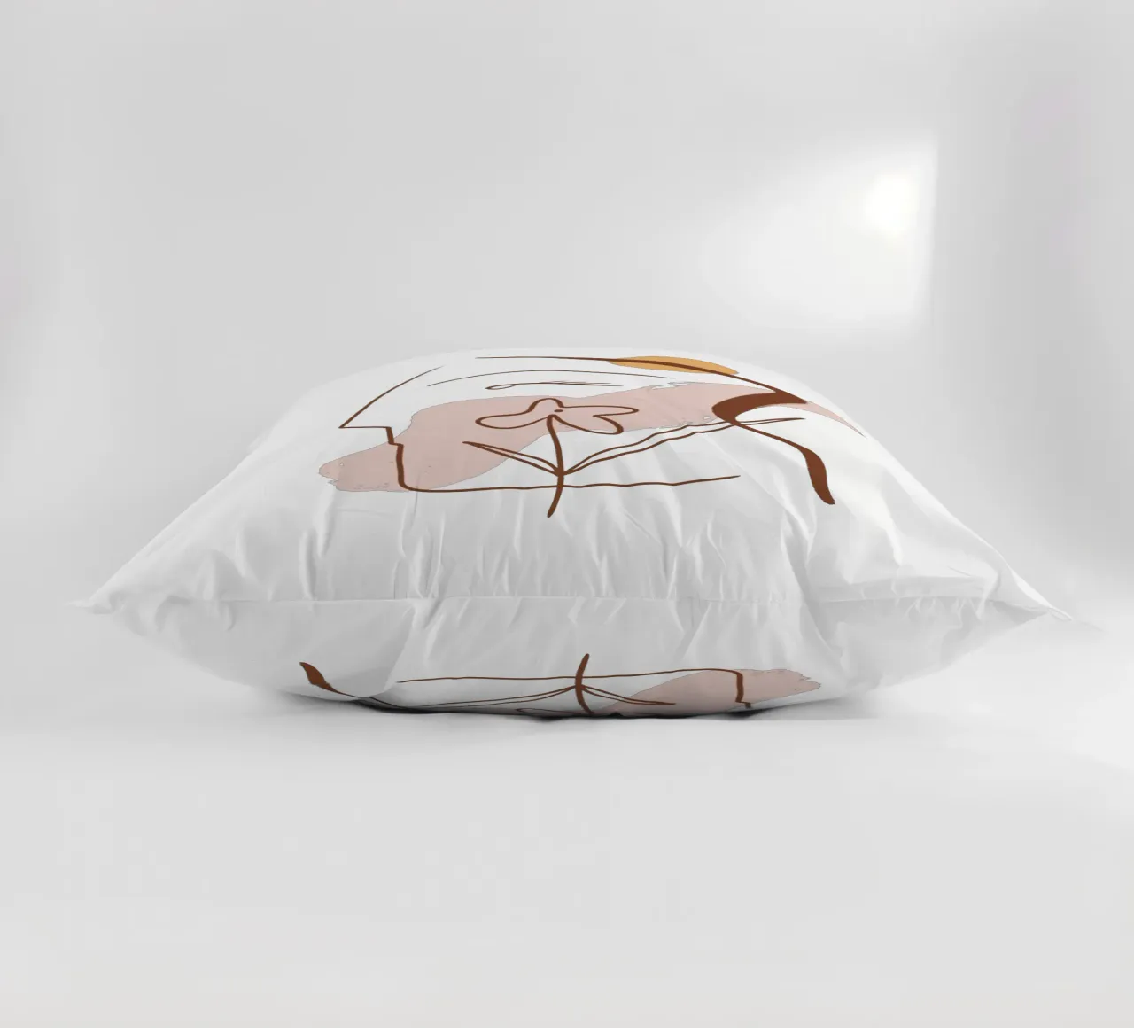 Summer Line No 01 (Without Background) cuscino da treechild