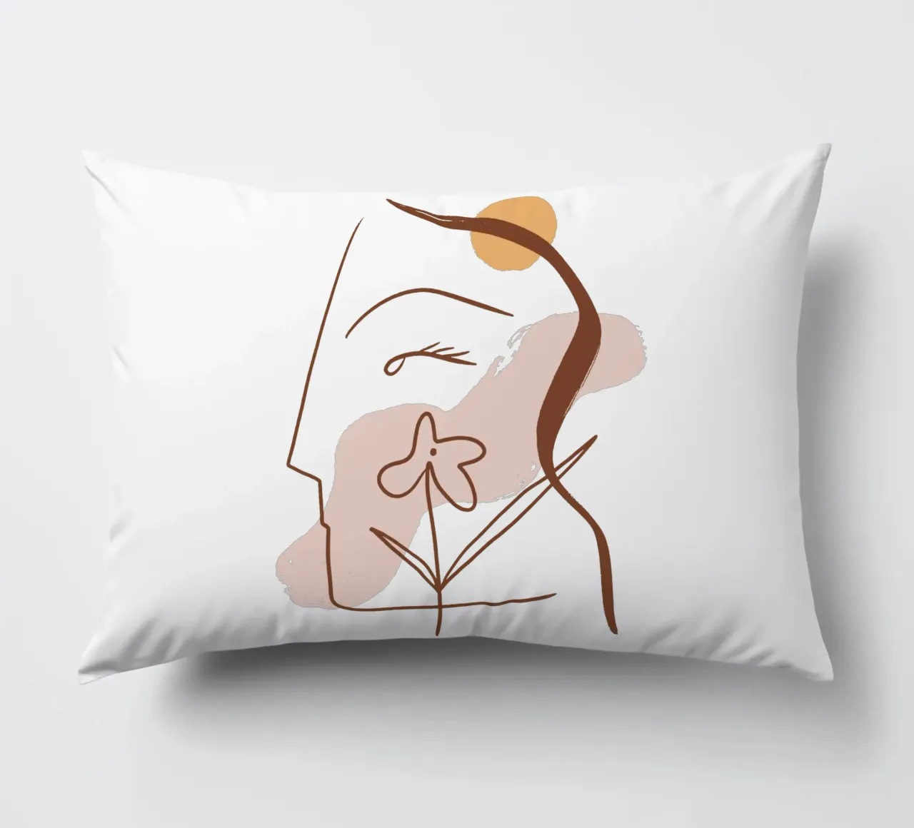 Summer Line No 01 (Without Background) cuscino da treechild