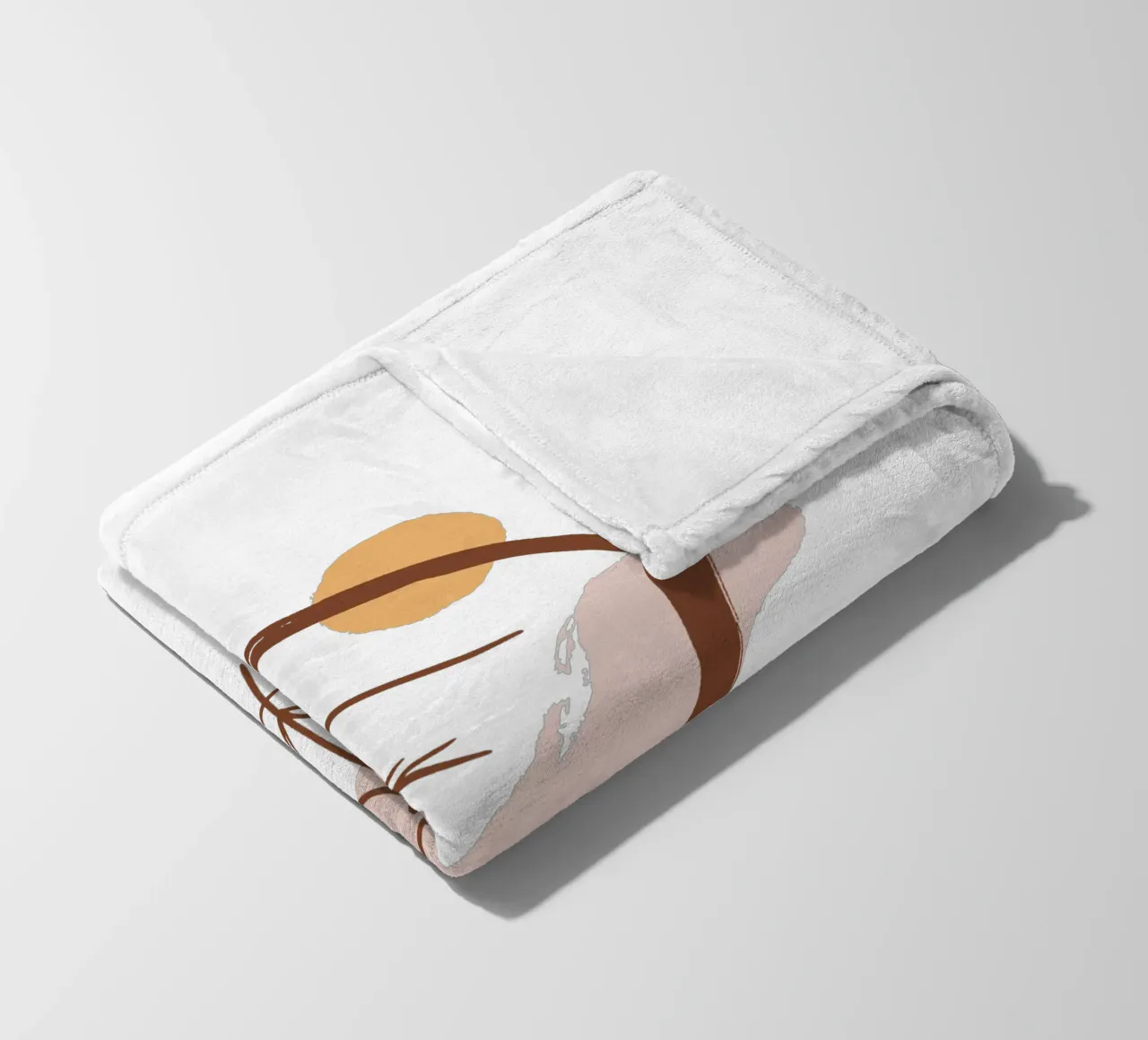 Summer Line No 01 (Without Background) coperta in pile da treechild