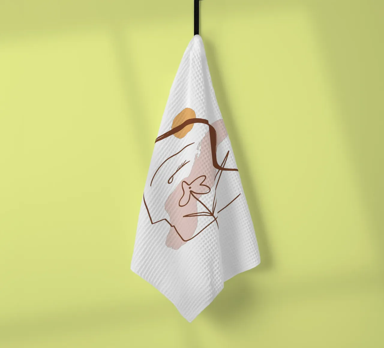 Summer Line No 01 (Without Background) canovaccio da cucina da treechild