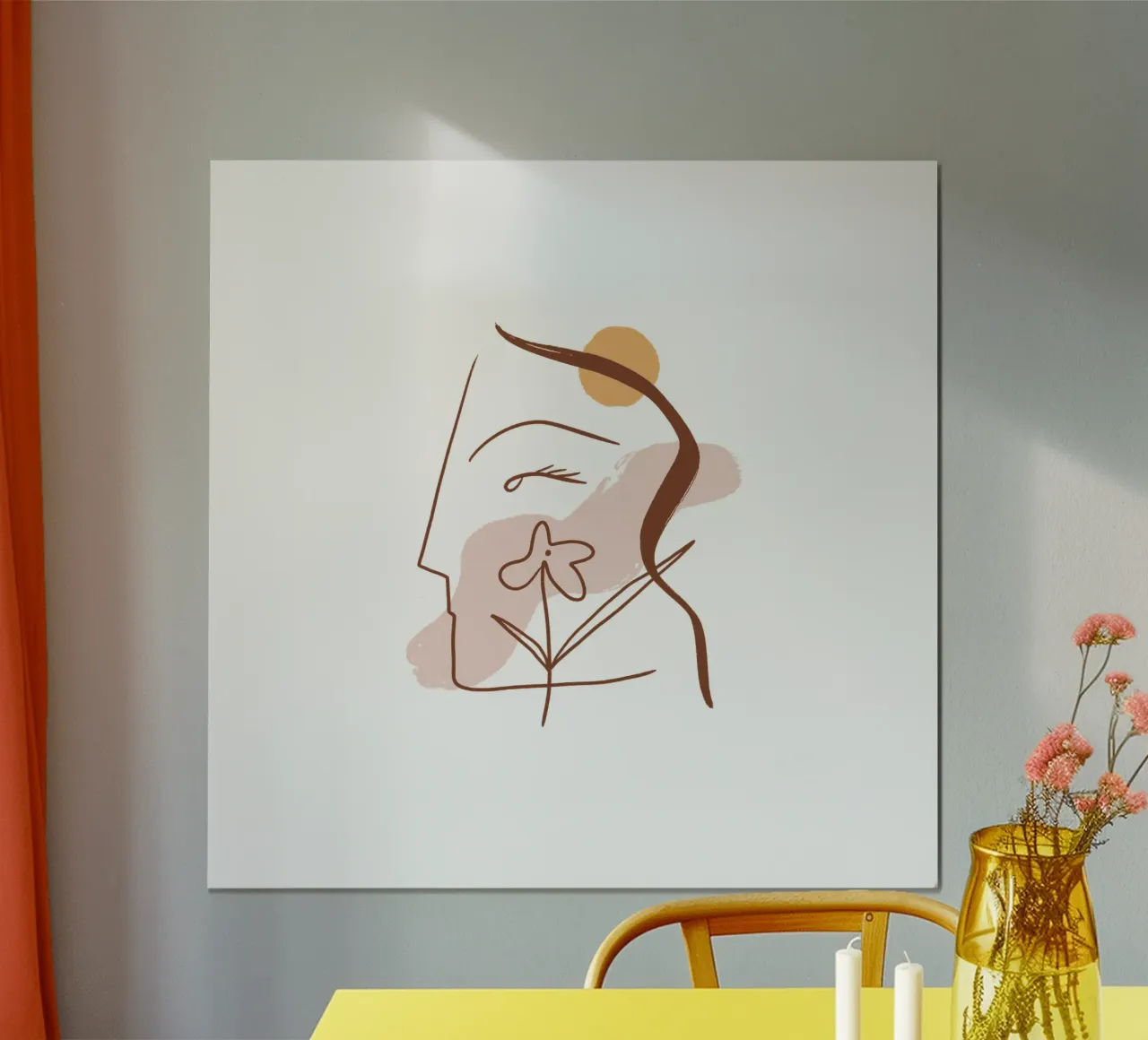 Summer Line No 01 (Without Background) carta hahnemühle da treechild