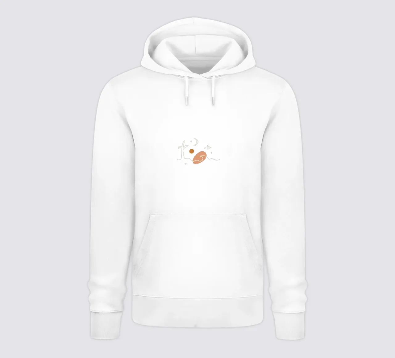 Summer Line No 02 (Without Background) sudadera con capucha de treechild