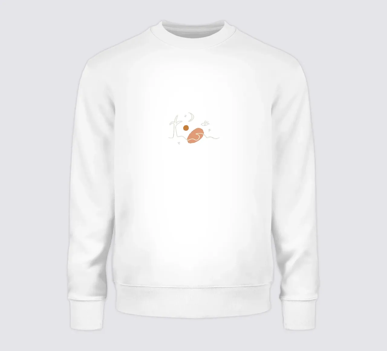 Summer Line No 02 (Without Background) sudadera de treechild