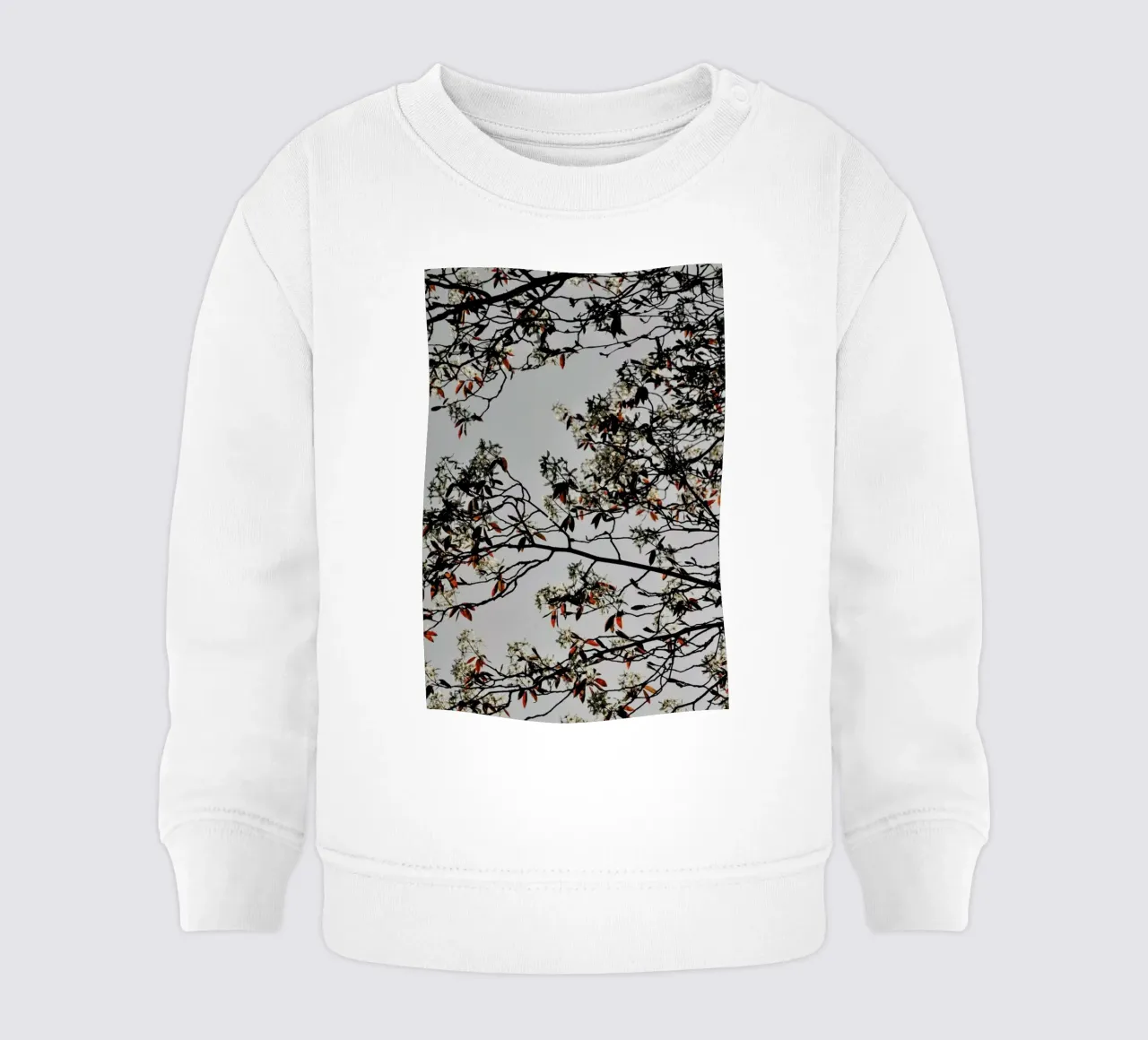 Grafic Spring And Flower Mood felpa neonato da Studio Nahili