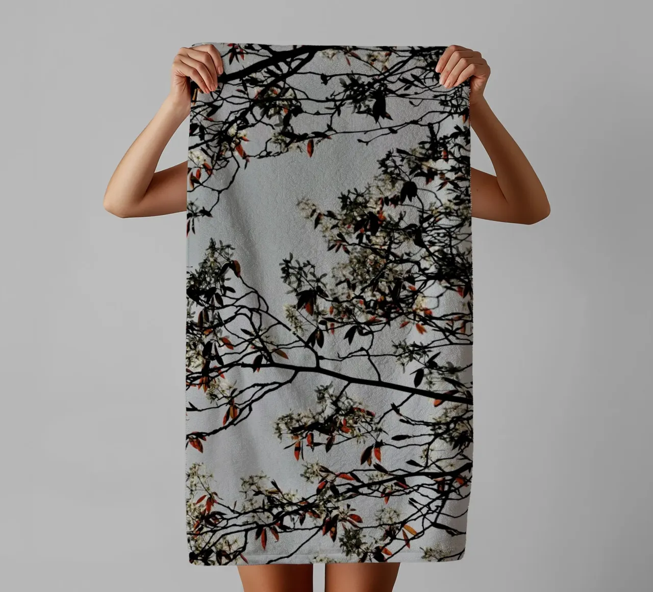 Grafic Spring And Flower Mood asciugamano da bagno da Studio Nahili