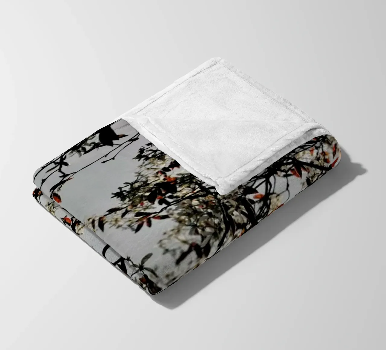 Grafic Spring And Flower Mood coperta in pile da Studio Nahili