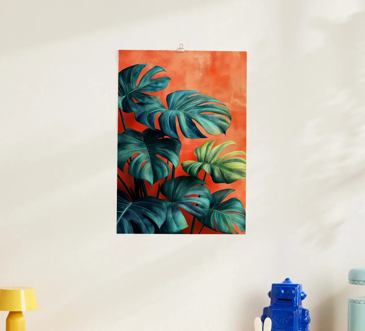 Foglie di Monstera poster da Justyna Jaszke JBJart