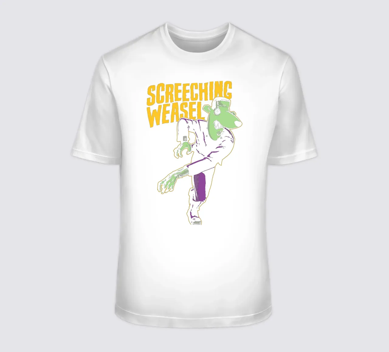 Screeching Weasel - Frankenstein t-shirt da myxzyptlx