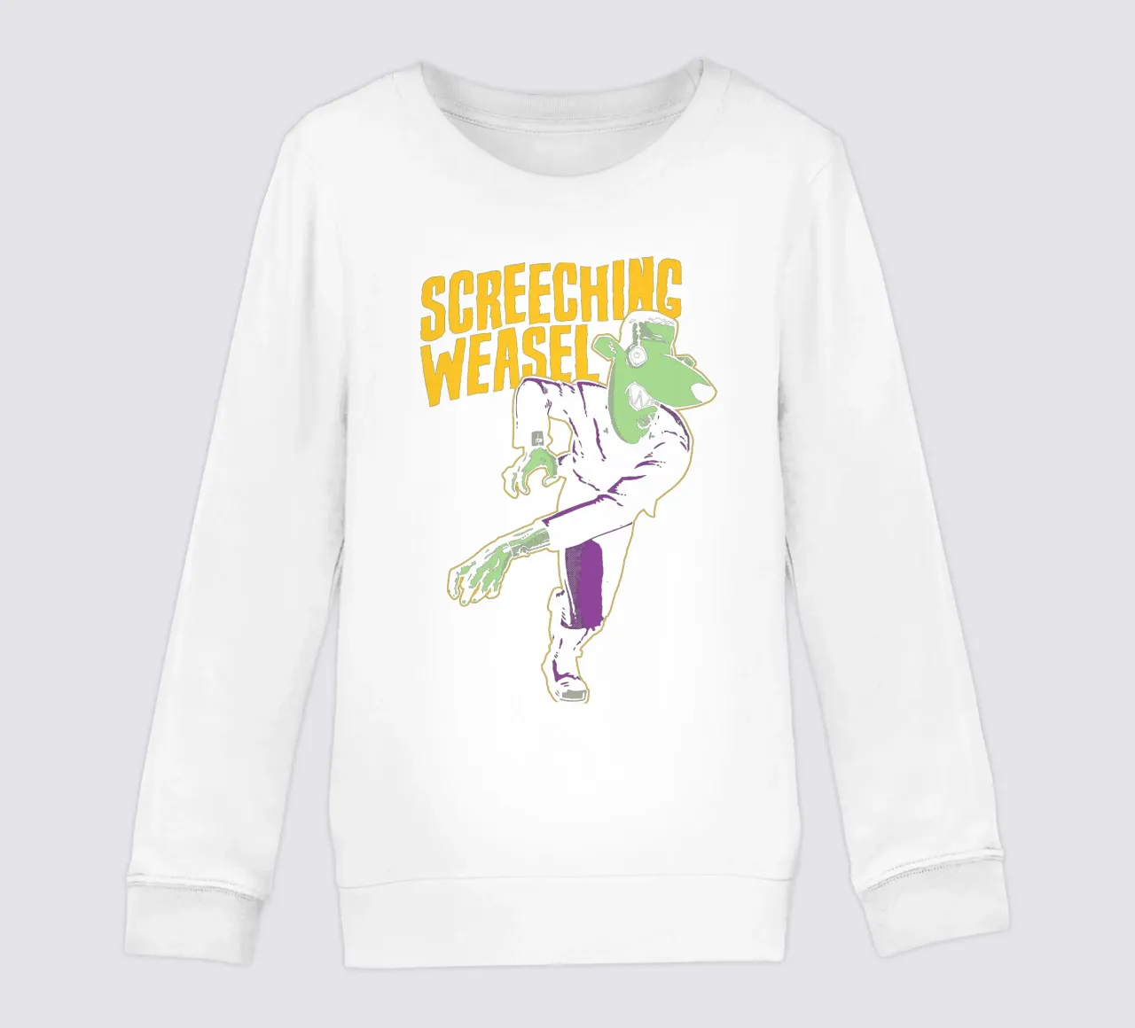 Screeching Weasel - Frankenstein sudadera para niño de myxzyptlx