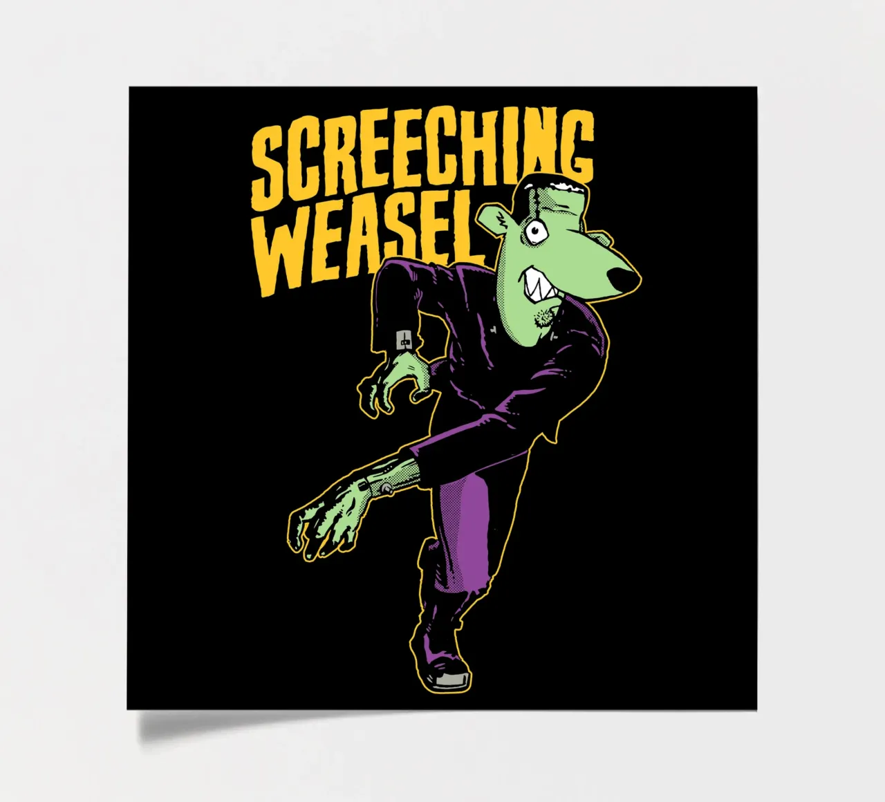Screeching Weasel - Frankenstein foglio adesivo da myxzyptlx