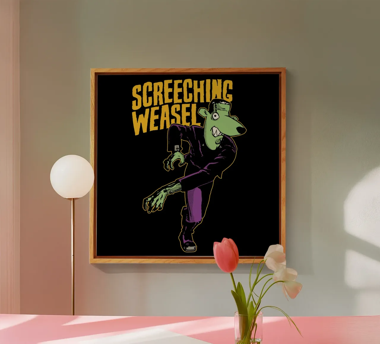 Screeching Weasel - Frankenstein plexiglass da myxzyptlx