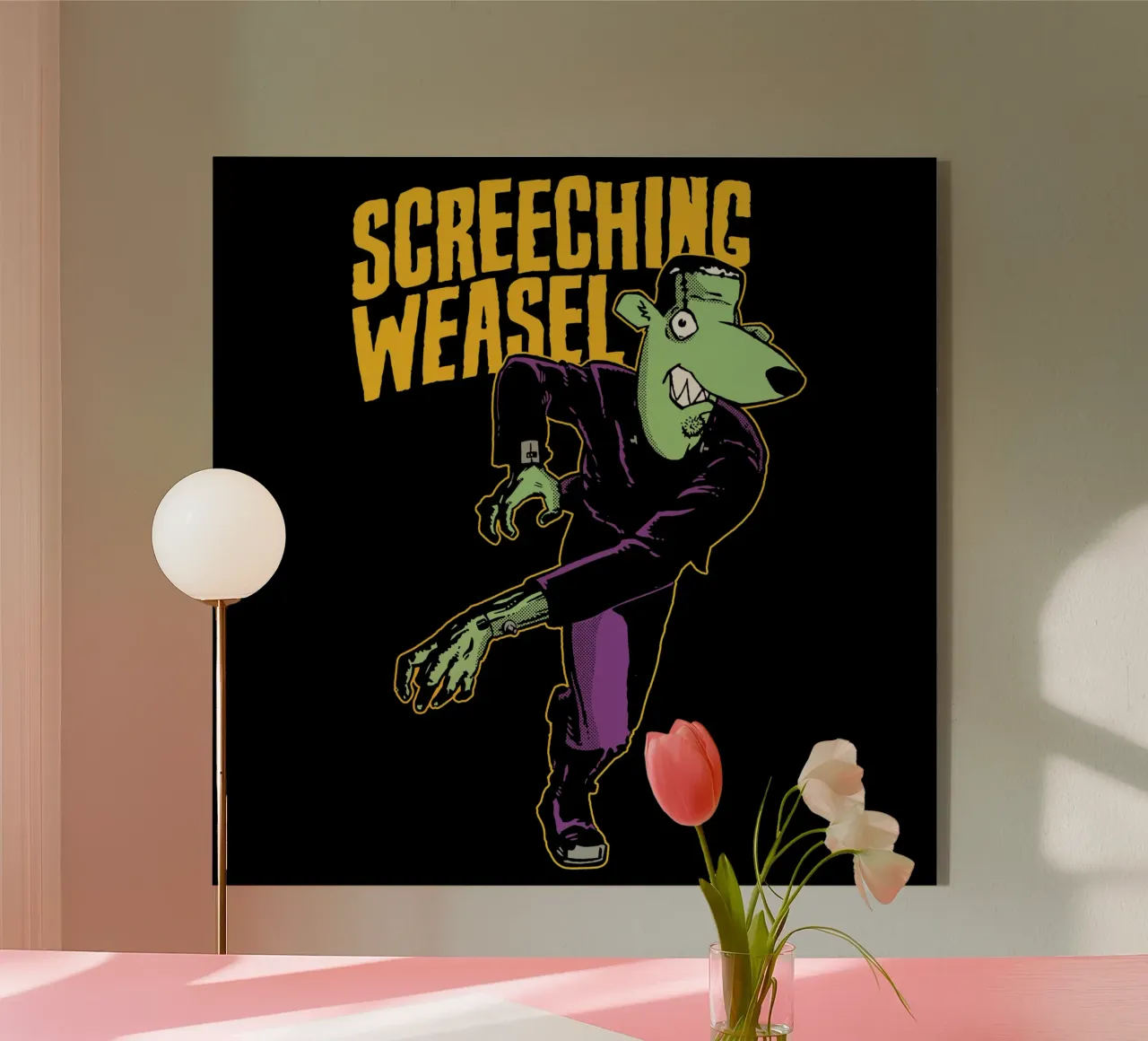 Screeching Weasel - Frankenstein plexiglass da myxzyptlx