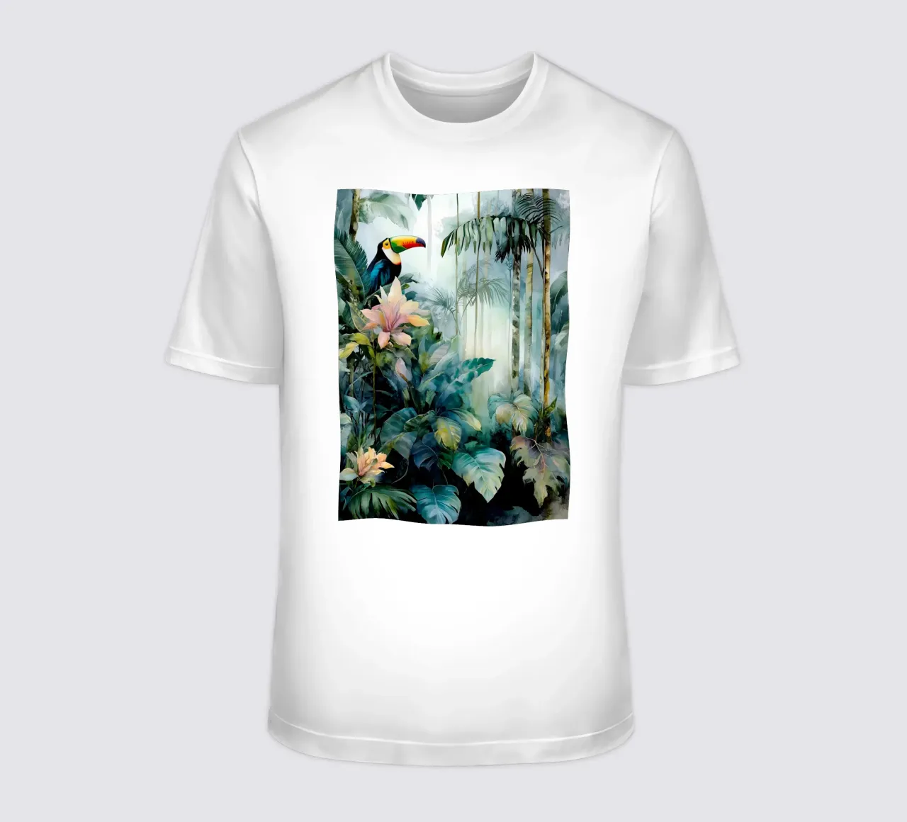 Tucano e giungla t-shirt da Justyna Jaszke JBJart