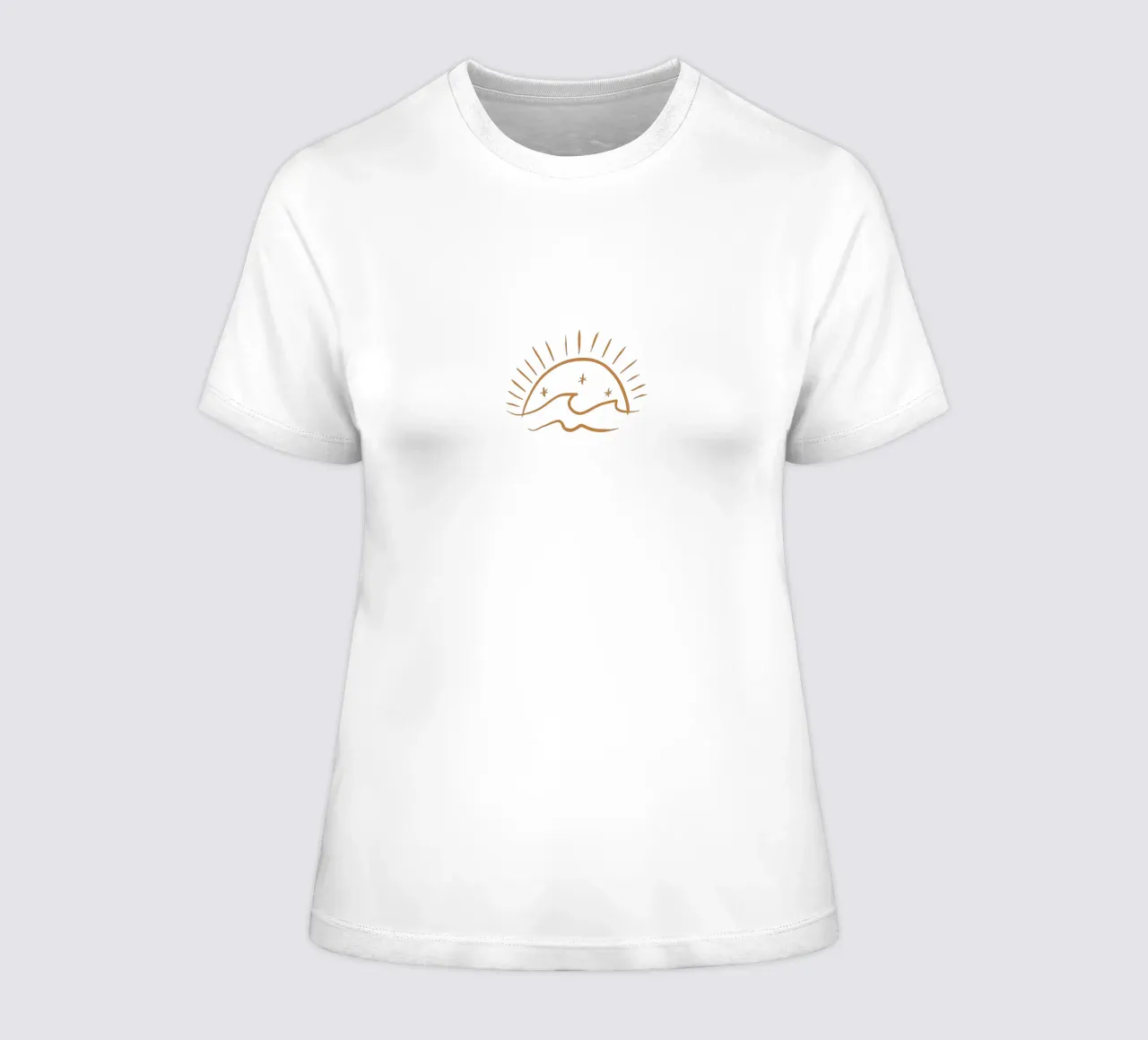 Summer Line No 04 (Without Background) t-shirt da donna da treechild