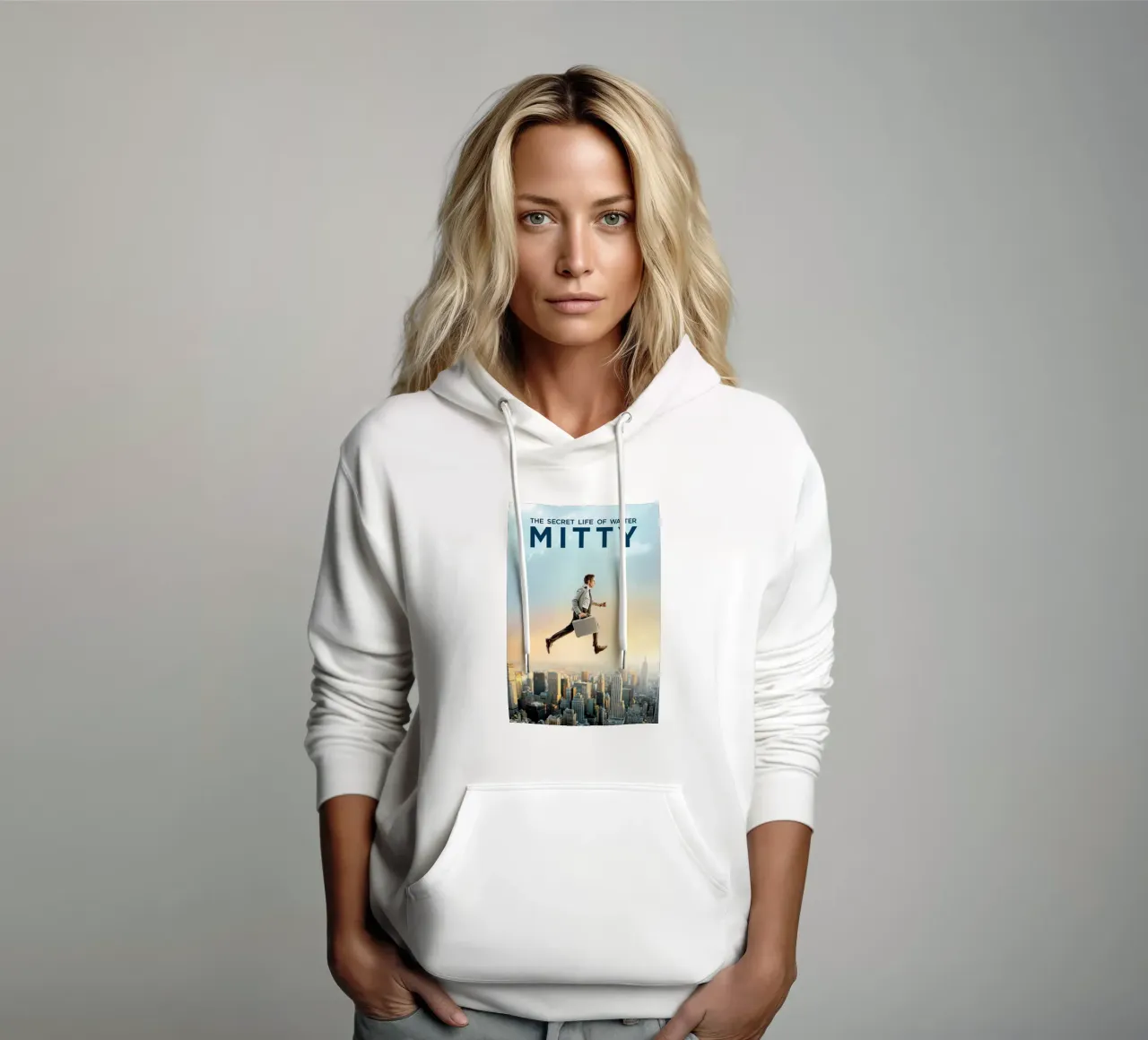 The Secret Life of Walter Mitty felpa con cappuccio da Attaboy Dsgn