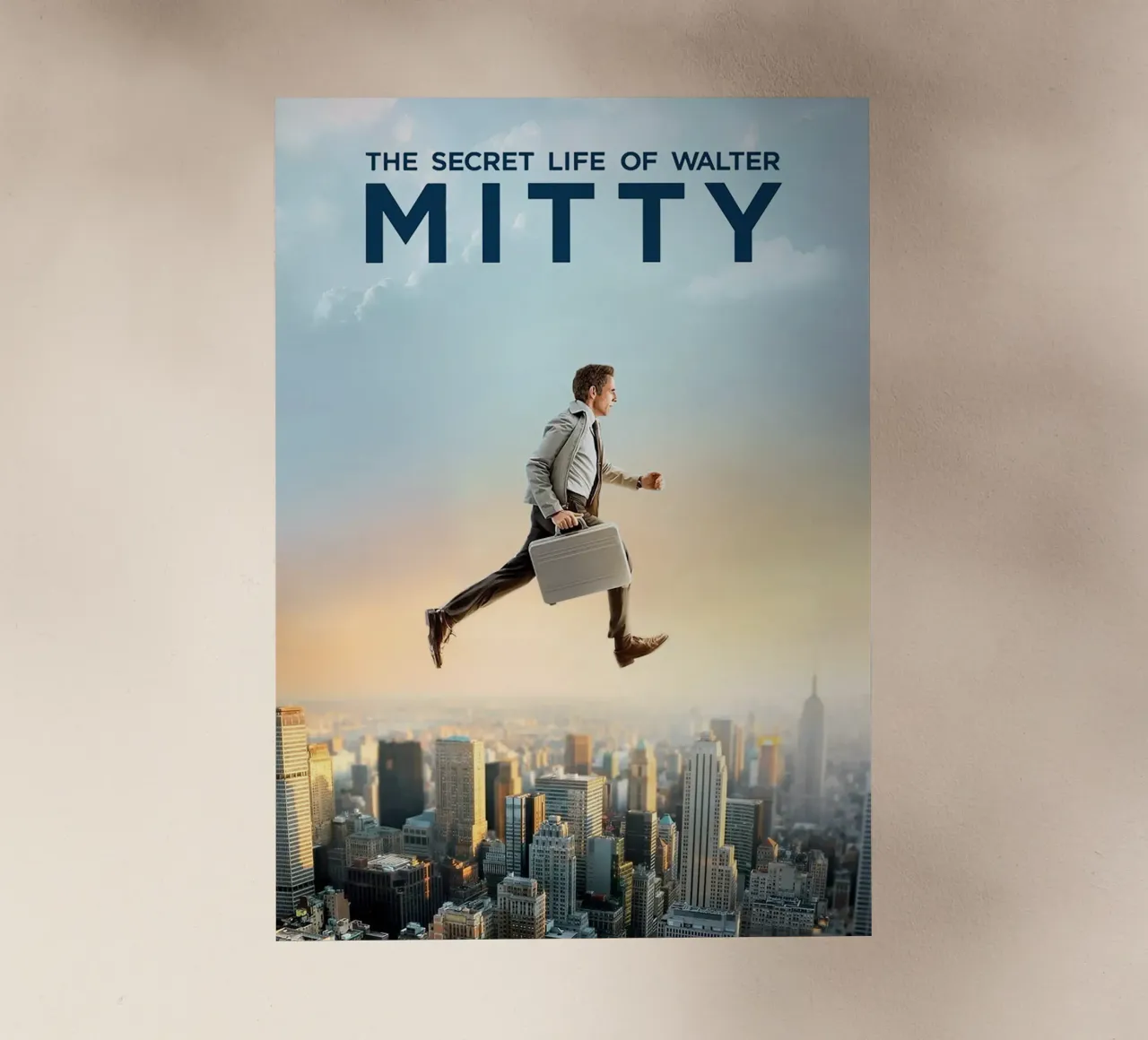The Secret Life of Walter Mitty pellicola backlit da Attaboy Dsgn