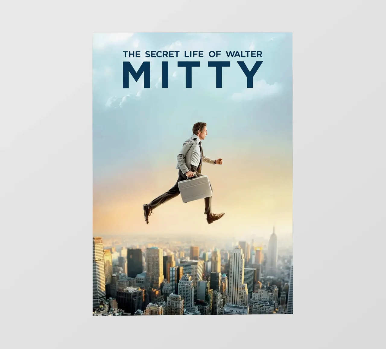 The Secret Life of Walter Mitty pellicola backlit da Attaboy Dsgn