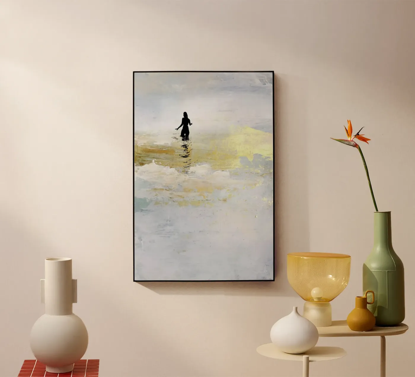 Sun Dip Acryl-Glas von Dan Hobday