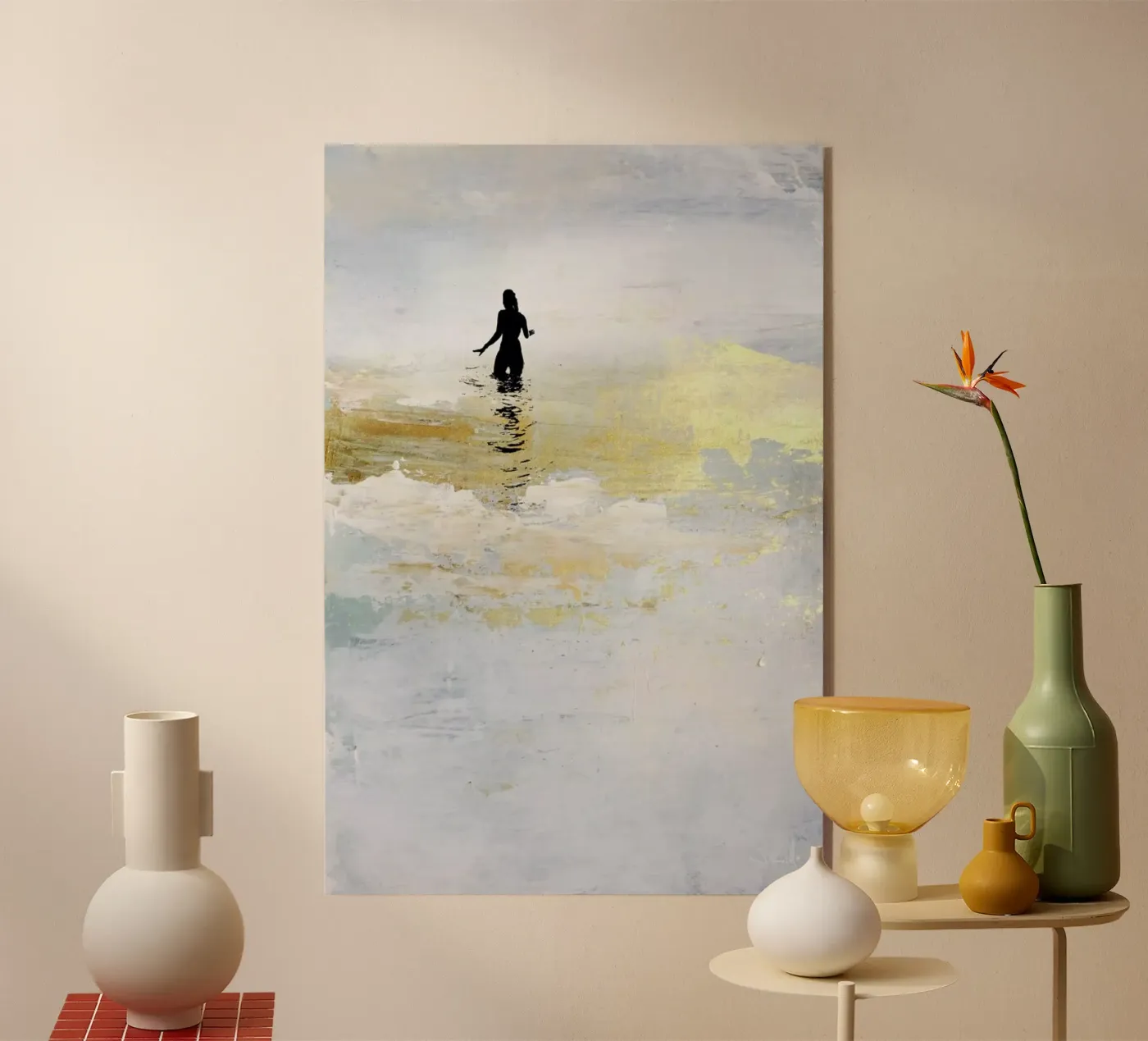 Sun Dip Acryl-Glas von Dan Hobday