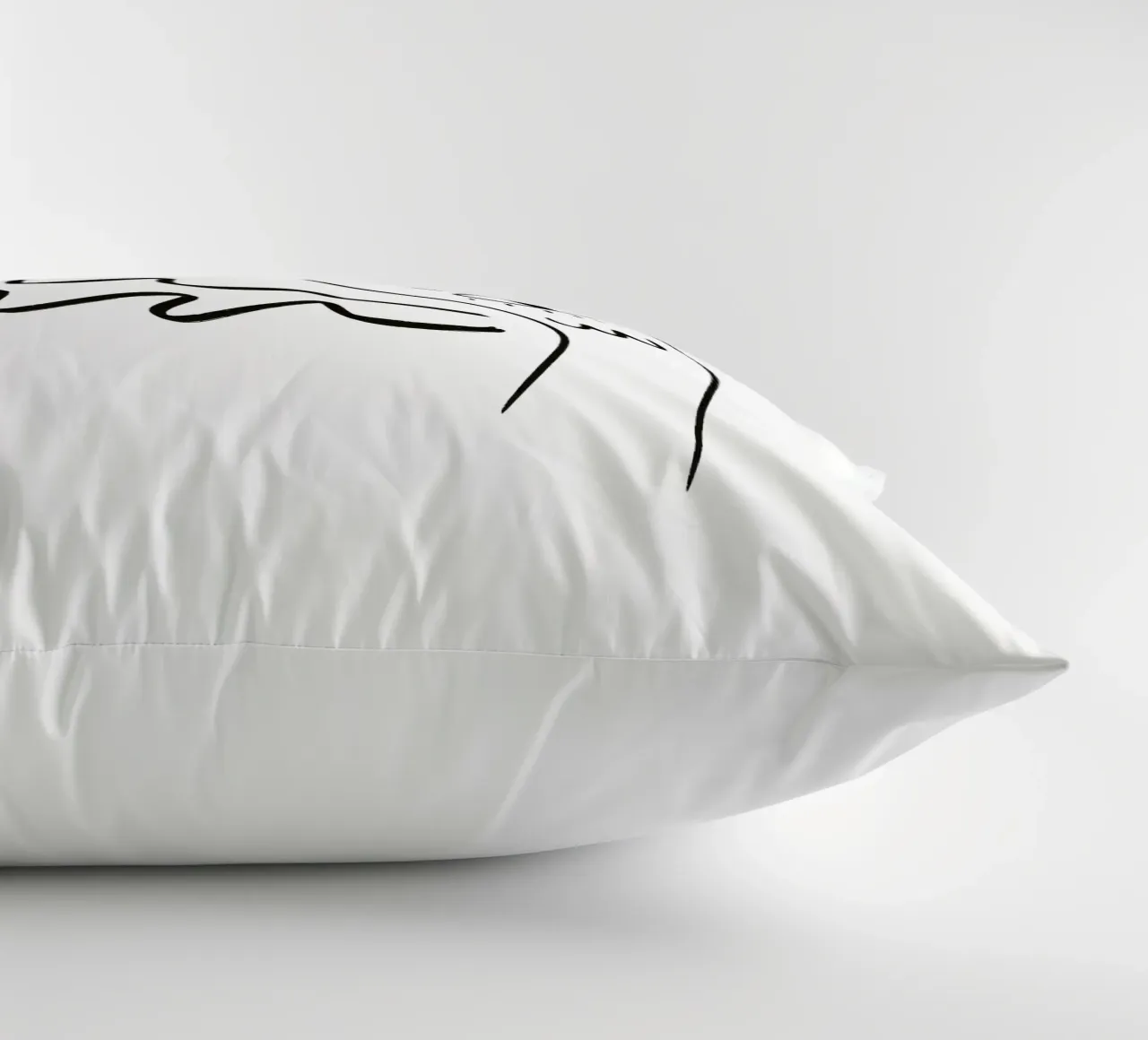 Summer Line No 05 (Without Background) cuscino da treechild