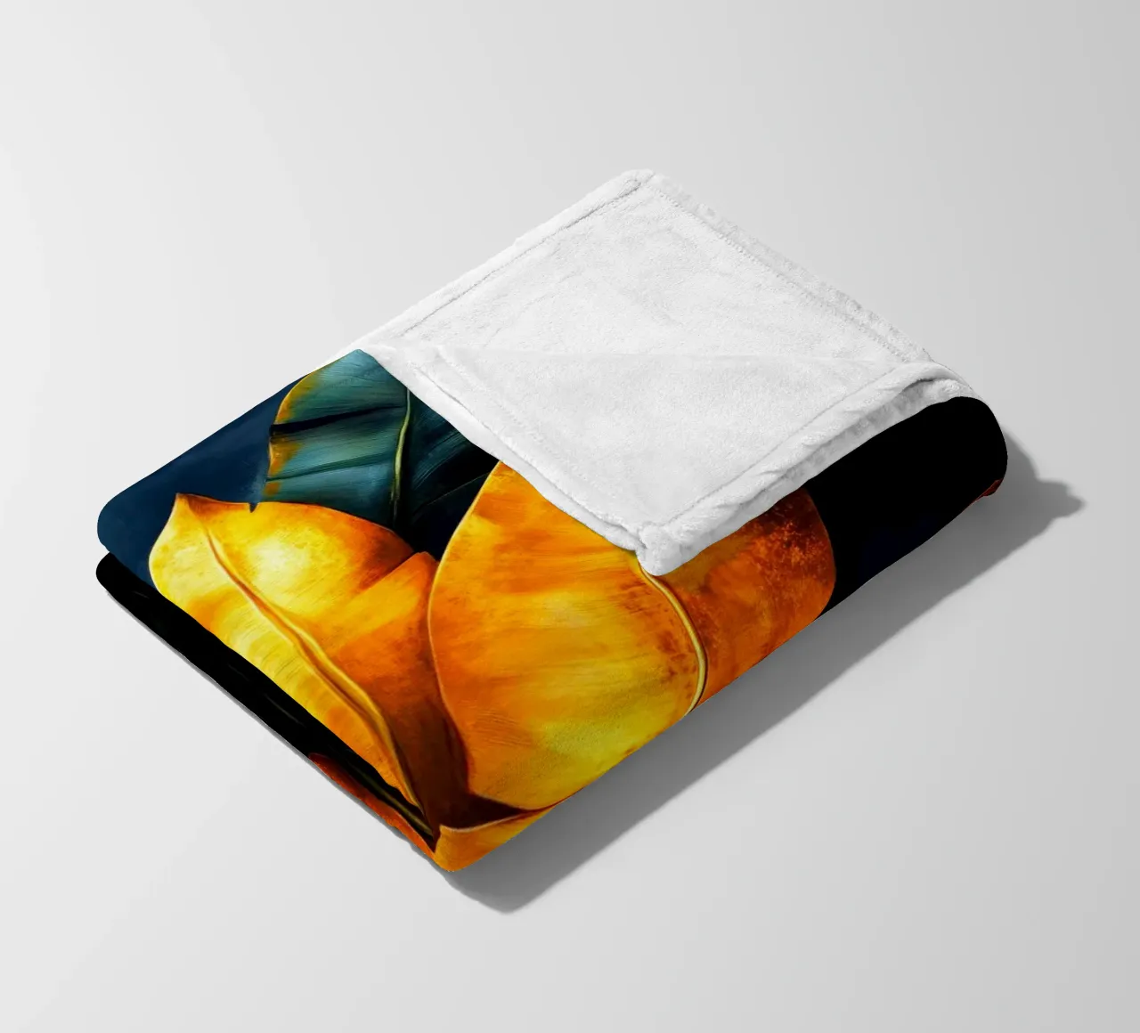 Foglie di banano coperta in pile da Justyna Jaszke JBJart