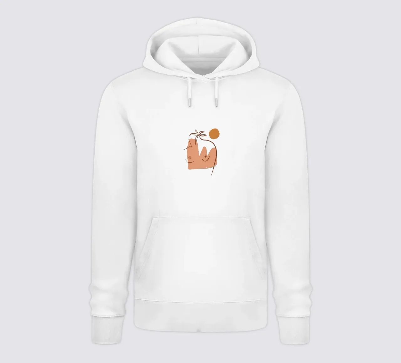 Summer Line No 06 (Without Background) felpa con cappuccio da treechild