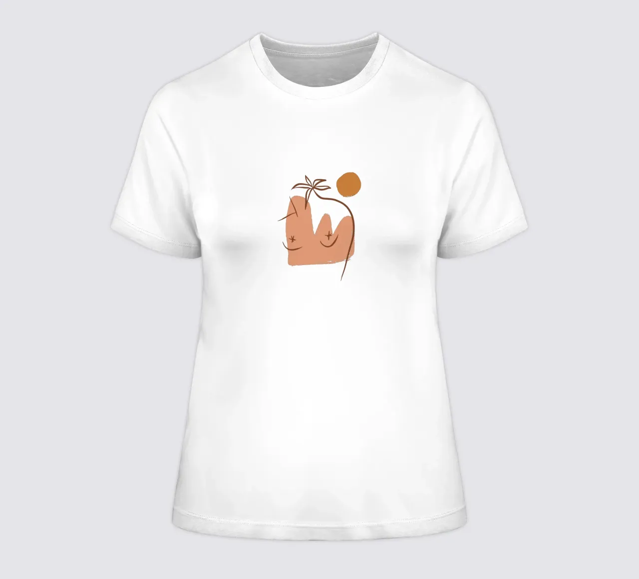 Summer Line No 06 (Without Background) t-shirt da donna da treechild