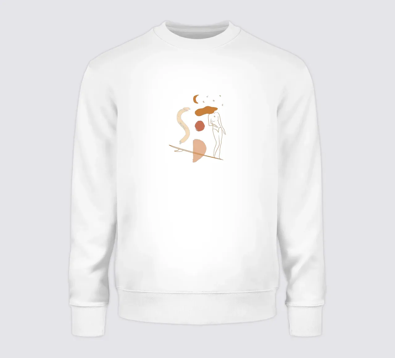 Summer Line No 07 felpa da treechild
