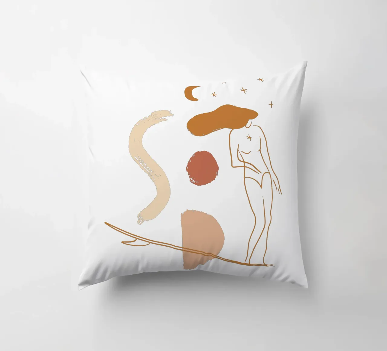 Summer Line No 07 cuscino da treechild