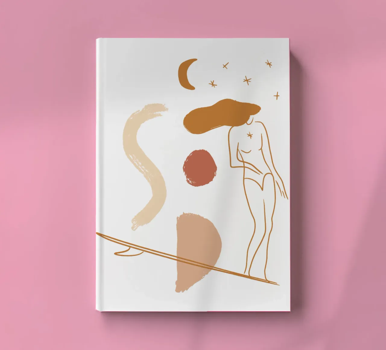 Summer Line No 07 notebook by treechild