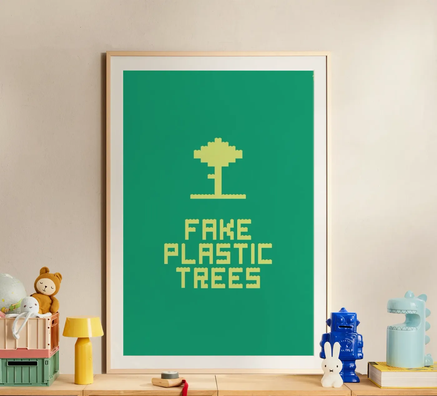 Fake Plastic Tree poster van Rahma Projekt