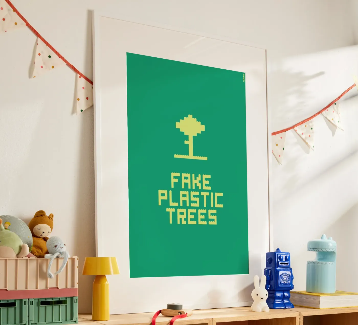 Fake Plastic Tree poster van Rahma Projekt
