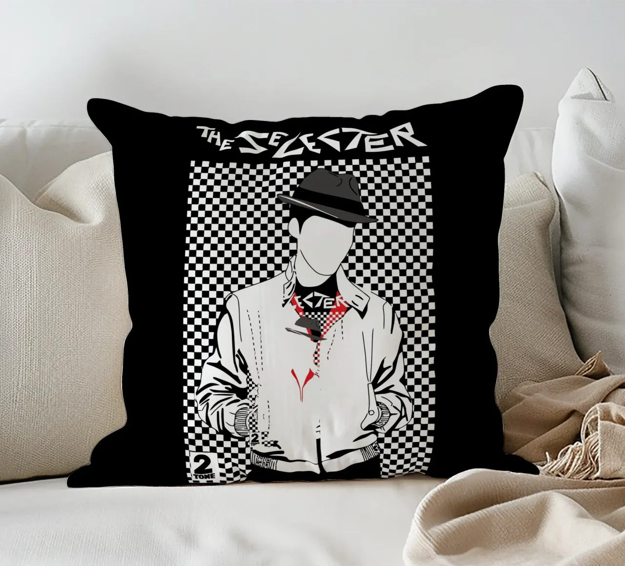 The Selecter - Pauline Black Version cuscino da myxzyptlx