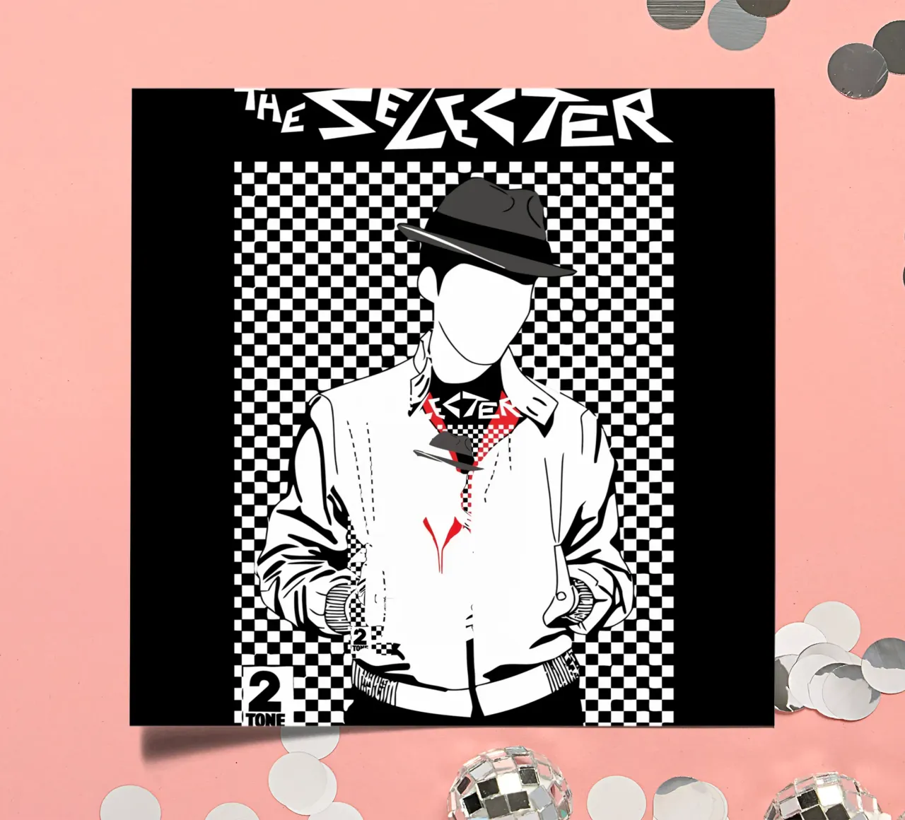 The Selecter - Pauline Black Version foglio adesivo da myxzyptlx