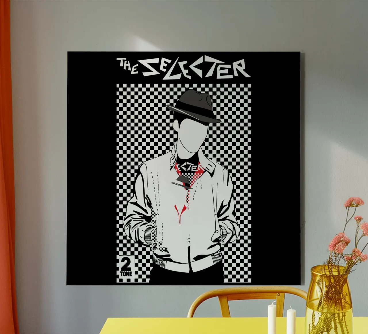 The Selecter - Pauline Black Version alluminio dibond da myxzyptlx