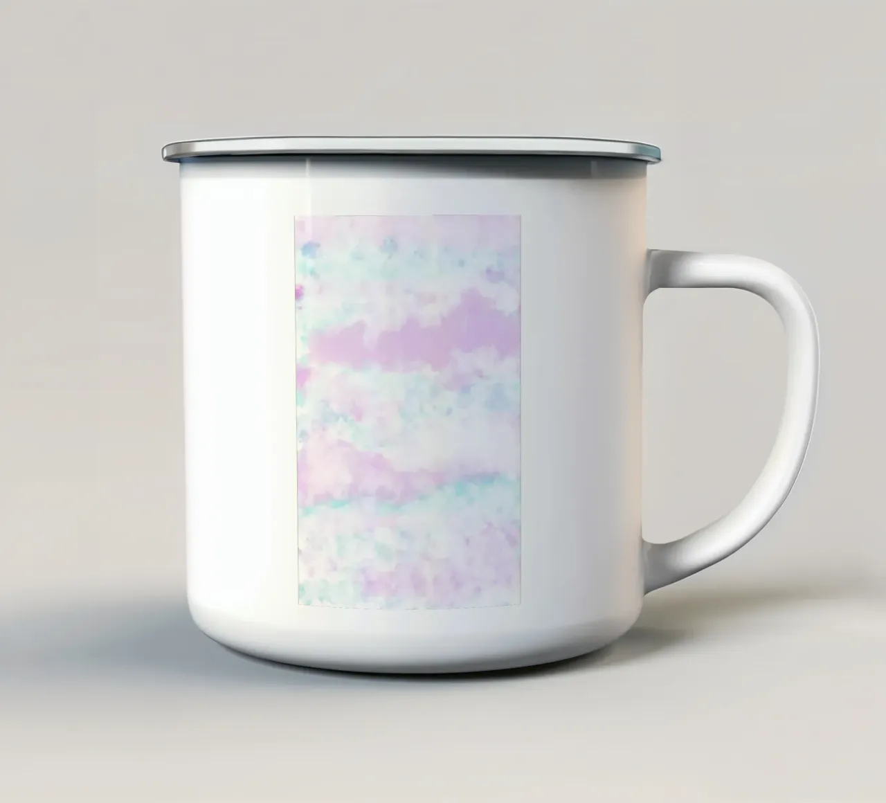 head in the clouds. tazza in smalto da FRICKE DESIGN