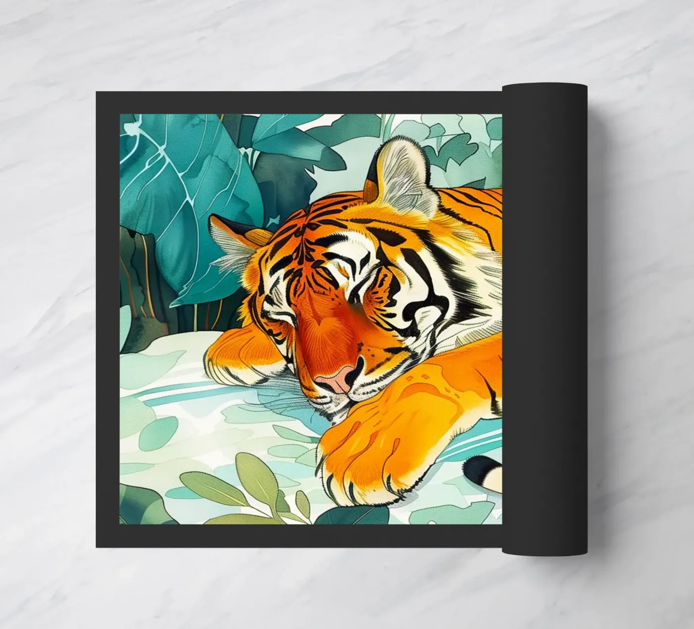 Tigre addormentata zerbino da Justyna Jaszke JBJart