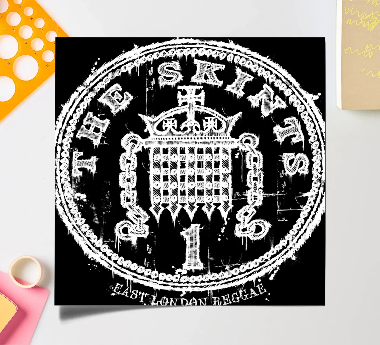 The Skints _ East London Reggae pack de pegatina de myxzyptlx