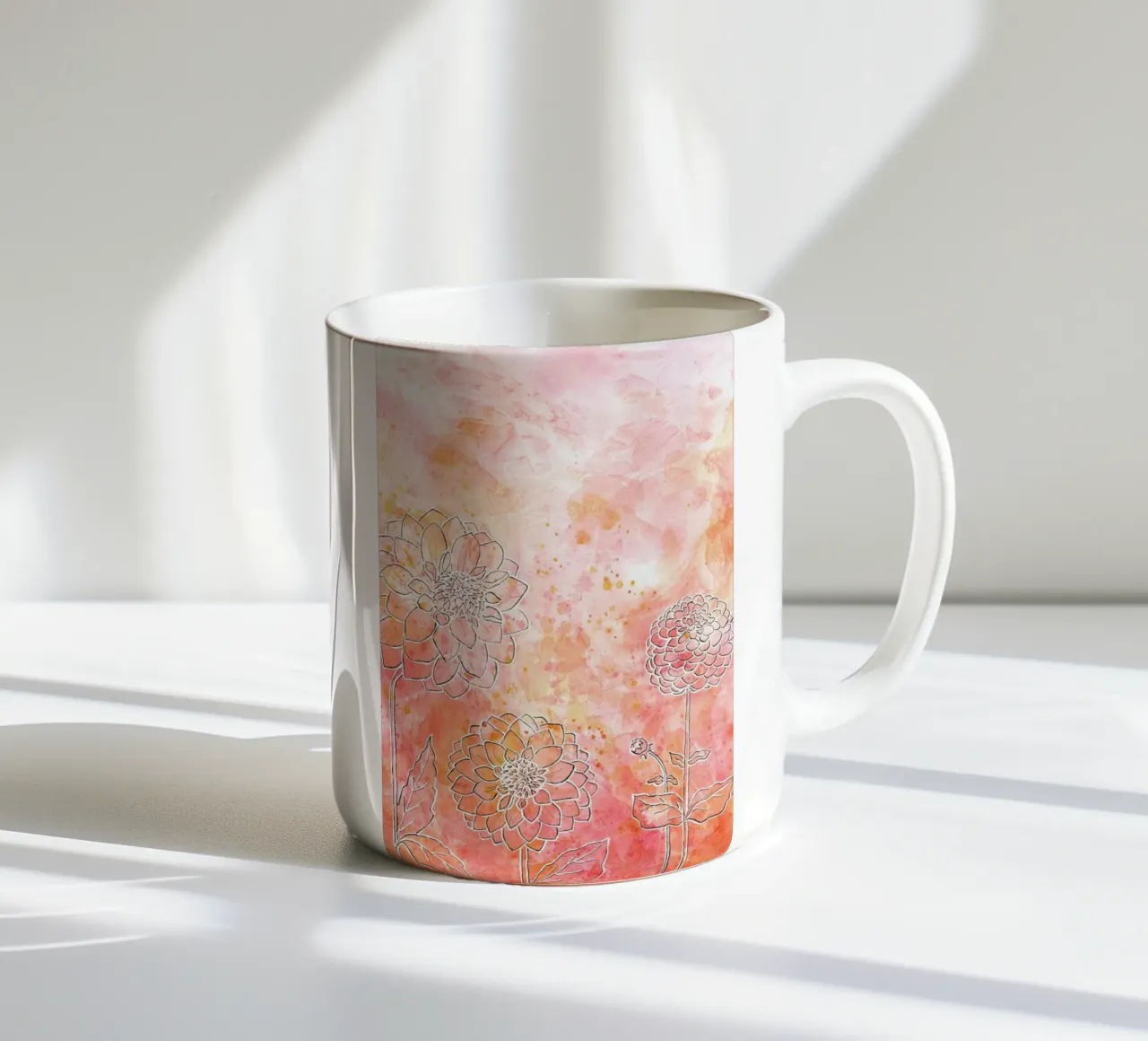 Dahlia tazza in ceramica da Ctoft