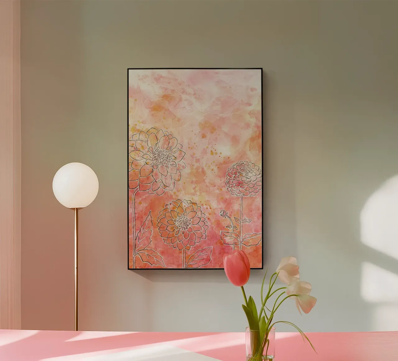 Dahlia plexiglass da Ctoft