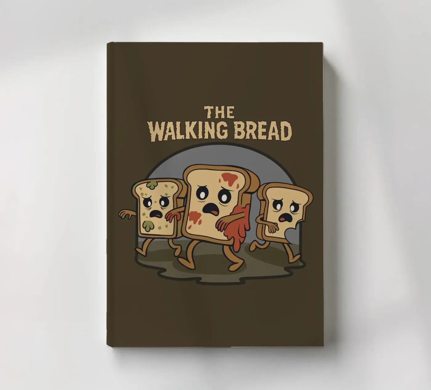 The Walking Bread notebook by Loobs
