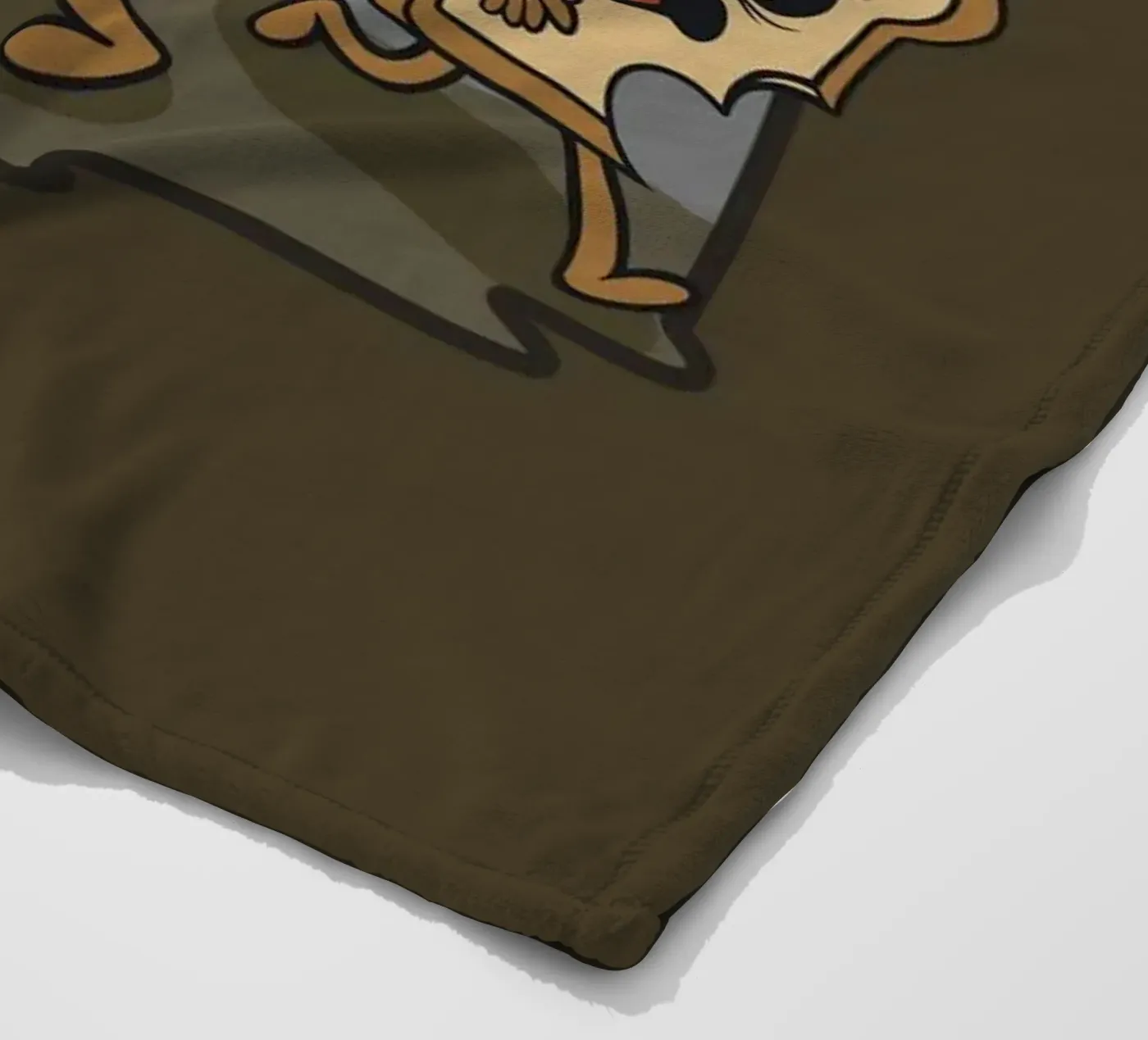 The Walking Bread fleece blanket by Loobs