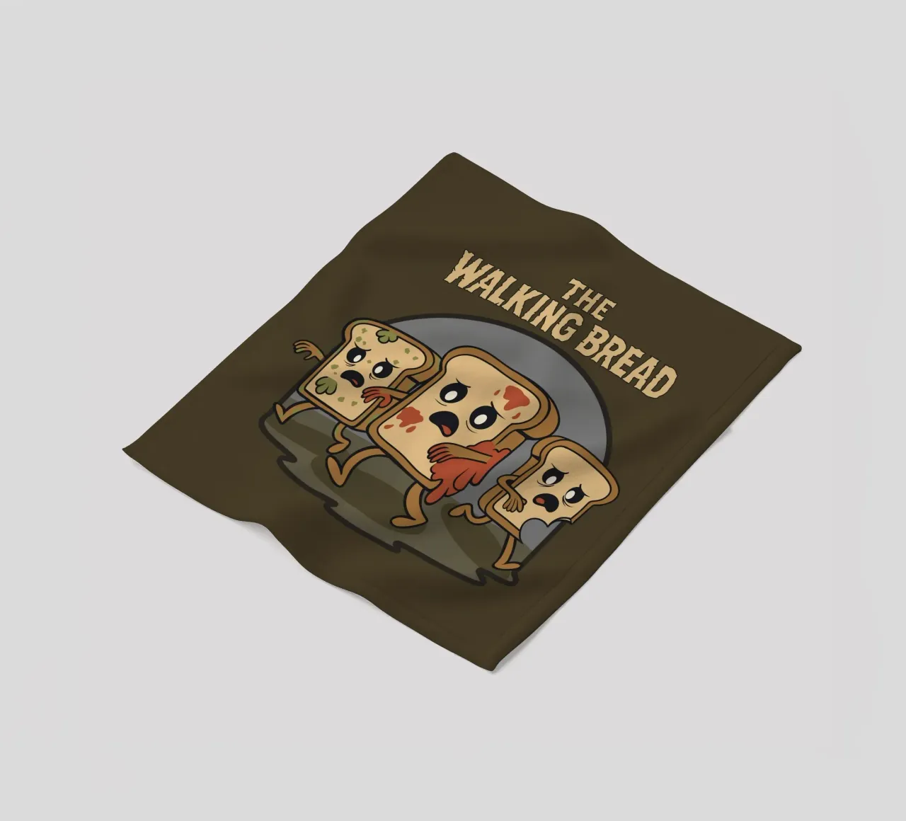 Il pane che cammina coperta in pile da Loobs